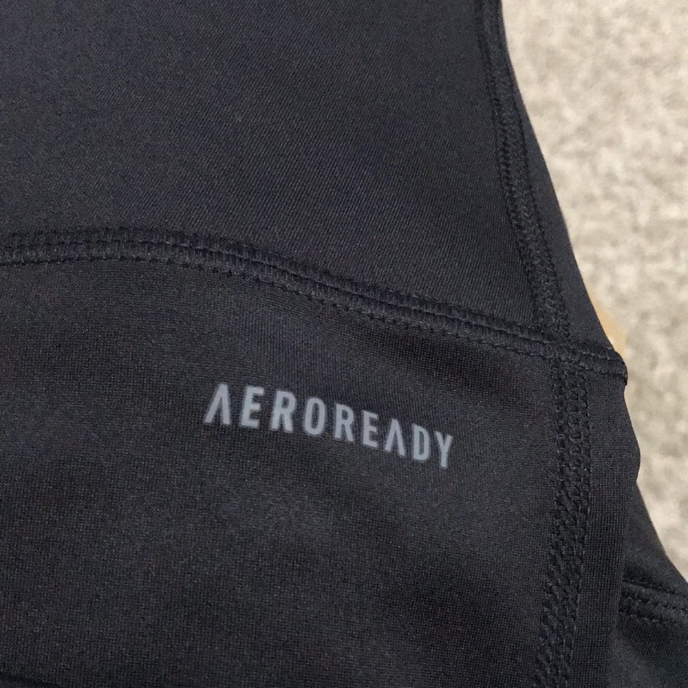 Adidas Thighs Black Yoga Pants - Picture 3 of 4